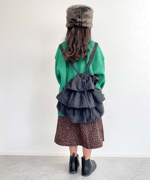 CIAOPANIC TYPY(チャオパニックティピー)の「【KIDS】ロシア帽(ハンチング/ベレー帽・キッズ・ブラック/ブラウン・ONE SIZE)」の19枚目の写真