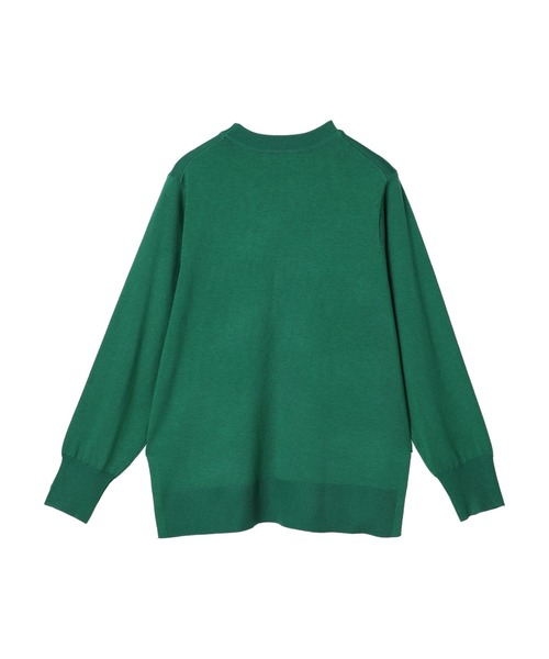 Green Parks(グリーンパークス)の「ジャスミンオイル加工 クルーネックプルオーバー(ニット/セーター・レディース・アイボリー/グリーン/ダークネイビー/ピンク・FREE)」の20枚目の写真