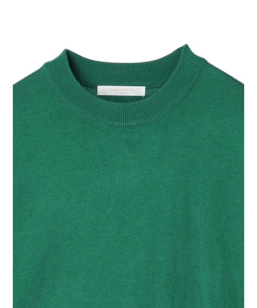 Green Parks(グリーンパークス)の「ジャスミンオイル加工 クルーネックプルオーバー(ニット/セーター・レディース・アイボリー/グリーン/ダークネイビー/ピンク・FREE)」の21枚目の写真