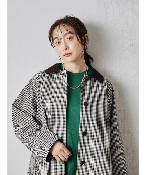 Green Parks(グリーンパークス)の「ジャスミンオイル加工 クルーネックプルオーバー(ニット/セーター・レディース・アイボリー/グリーン/ダークネイビー/ピンク・FREE)」の11枚目の写真