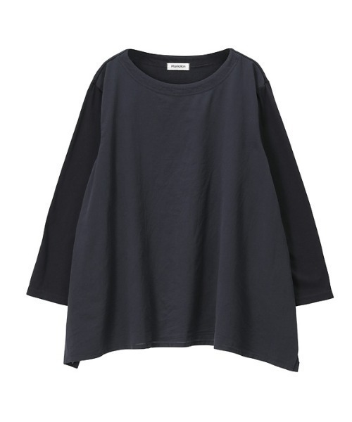 Plantation(プランテーション)の「(S)ドッキングボイル / カットソートップス / (O)(Tシャツ/カットソー・レディース・ネイビー/ホワイト/レッド・M size)」の2枚目の写真