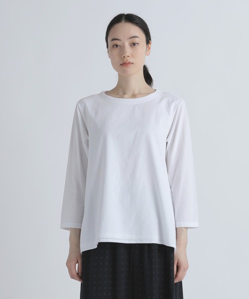 Plantation(プランテーション)の「(S)ドッキングボイル / カットソートップス / (O)(Tシャツ/カットソー・レディース・ネイビー/ホワイト/レッド・M size)」の11枚目の写真