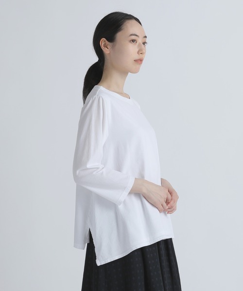 Plantation(プランテーション)の「(S)ドッキングボイル / カットソートップス / (O)(Tシャツ/カットソー・レディース・ネイビー/ホワイト/レッド・M size)」の10枚目の写真