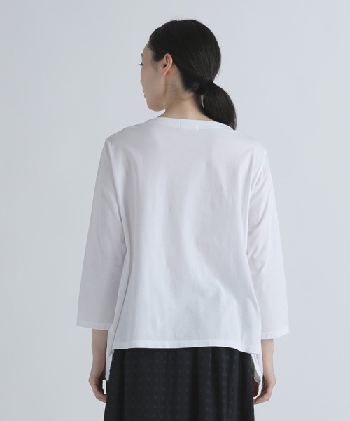 Plantation(プランテーション)の「(S)ドッキングボイル / カットソートップス / (O)(Tシャツ/カットソー・レディース・ネイビー/ホワイト/レッド・M size)」の9枚目の写真