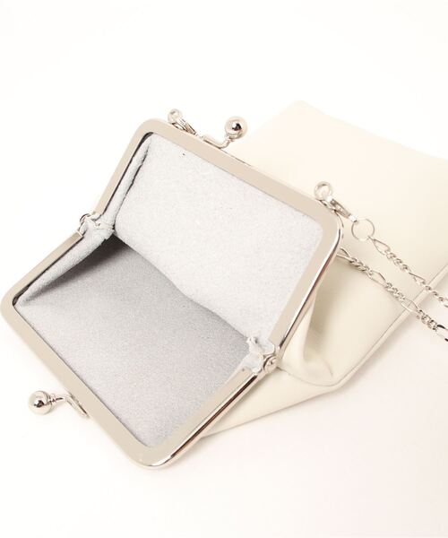 beautiful people（ビューティフルピープル）の「beautiful people clasp pouch 7235511962（その他小物・レディース・ホワイト/ブラック・FREE）」の12枚目の写真