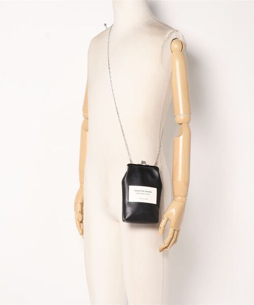 beautiful people（ビューティフルピープル）の「beautiful people clasp pouch 7235511962（その他小物・レディース・ホワイト/ブラック・FREE）」の16枚目の写真