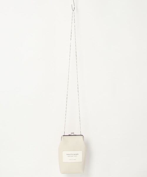beautiful people（ビューティフルピープル）の「beautiful people clasp pouch 7235511962（その他小物・レディース・ホワイト/ブラック・FREE）」の13枚目の写真
