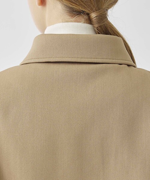 CITY TOKYO（シティトウキョウ）の「キルトドッキングウーレットコート（ステンカラーコート・レディース・ダークグレー/キャメル・1/2）」の17枚目の写真