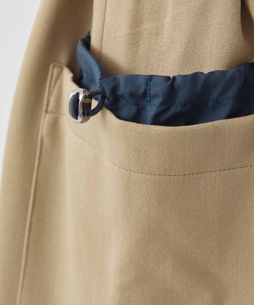 CITY TOKYO（シティトウキョウ）の「キルトドッキングウーレットコート（ステンカラーコート・レディース・ダークグレー/キャメル・1/2）」の18枚目の写真