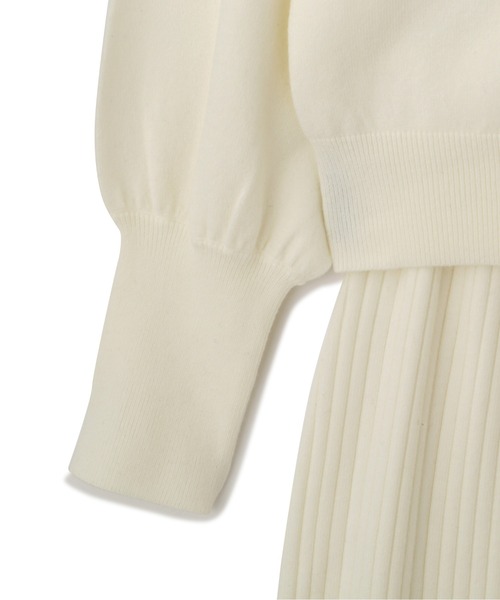 PROPORTION BODY DRESSING（プロポーションボディドレッシング）の「マルチウェイパール釦カーディガンセットアップ / 1212240001（ワンピース・レディース・ライトグリーン/ホワイト系その他/ネイビー/ブルー・MEDIUM/SMALL）」の11枚目の写真
