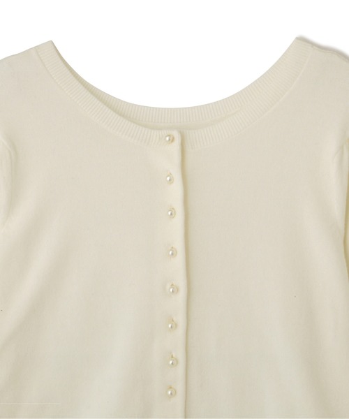 PROPORTION BODY DRESSING（プロポーションボディドレッシング）の「マルチウェイパール釦カーディガンセットアップ / 1212240001（ワンピース・レディース・ライトグリーン/ホワイト系その他/ネイビー/ブルー・MEDIUM/SMALL）」の16枚目の写真