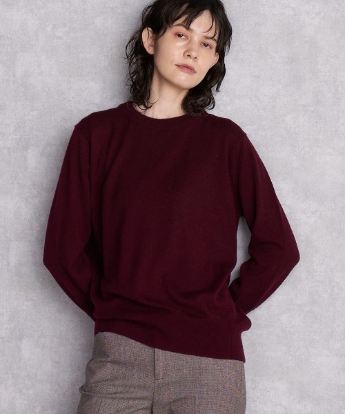 la.f…(ラエフ)の「洗えるウールカシミヤニット≪手洗い可能≫(ニット/セーター・レディース・ライトブルー/ブラック/ベージュ/ボルドー・11号/9号/7号)」の18枚目の写真