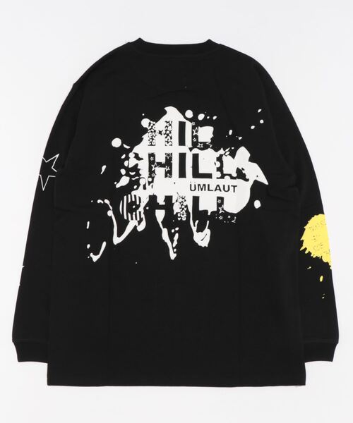 L.H.P Private Brand(エルエイチピープライベートブランド)の「UMULAUT/ウムラウト/ COC ニコ ロンTEE(Tシャツ/カットソー・メンズ・ブラック/ホワイト・L/M)」の4枚目の写真