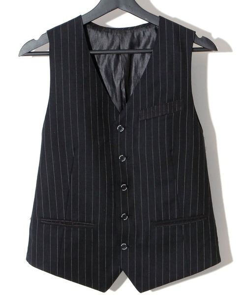 ROYAL FLASH(ロイヤルフラッシュ)の「SWITCHBLADE/スイッチブレード/HYBRID STRIPED VEST(ベスト・メンズ・ブラック・SMALL/MEDIUM/LARGE/X-LARGE)」の1枚目の写真