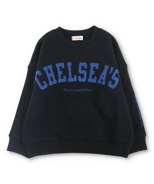 BRANSHES(ブランシェス)の「【カレッジロゴ】チェルシーズ裏毛トレーナー(スウェット・キッズ・アイボリー/ブラウン/ネイビー/チャコールグレー/ブラック・140/90/130/110/120/100/150)」の14枚目の写真