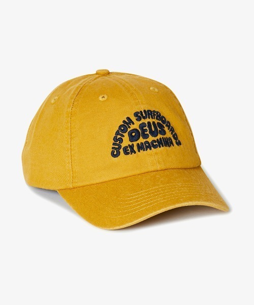 DEUS EX MACHINA(デウスエクスマキナ)の「LOCATIONS DAD CAP(キャップ・メンズ・オフホワイト/ブラック/レッド/イエロー/グリーン/ブルー・OS)」の5枚目の写真