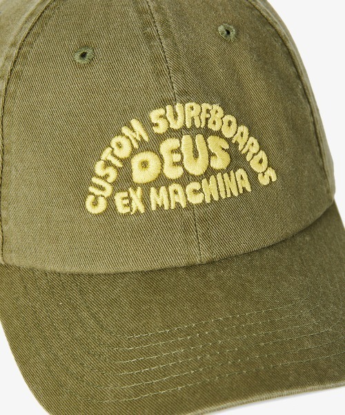 DEUS EX MACHINA(デウスエクスマキナ)の「LOCATIONS DAD CAP(キャップ・メンズ・オフホワイト/ブラック/レッド/イエロー/グリーン/ブルー・OS)」の11枚目の写真