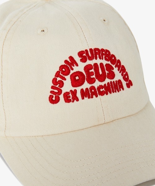DEUS EX MACHINA(デウスエクスマキナ)の「LOCATIONS DAD CAP(キャップ・メンズ・オフホワイト/ブラック/レッド/イエロー/グリーン/ブルー・OS)」の7枚目の写真