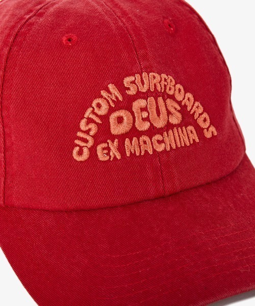 DEUS EX MACHINA(デウスエクスマキナ)の「LOCATIONS DAD CAP(キャップ・メンズ・オフホワイト/ブラック/レッド/イエロー/グリーン/ブルー・OS)」の12枚目の写真