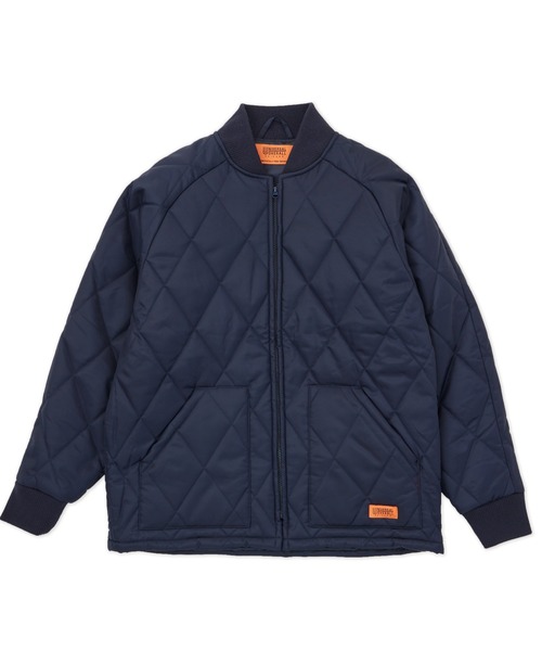 UNIVERSAL OVERALL(ユニバーサルオーバーオール)の「フリーザージャケット / ブルゾン FREEZER JACKET(ブルゾン・メンズ・ブラック/ダークネイビー・M/L/S/MEDIUM/LARGE)」の1枚目の写真