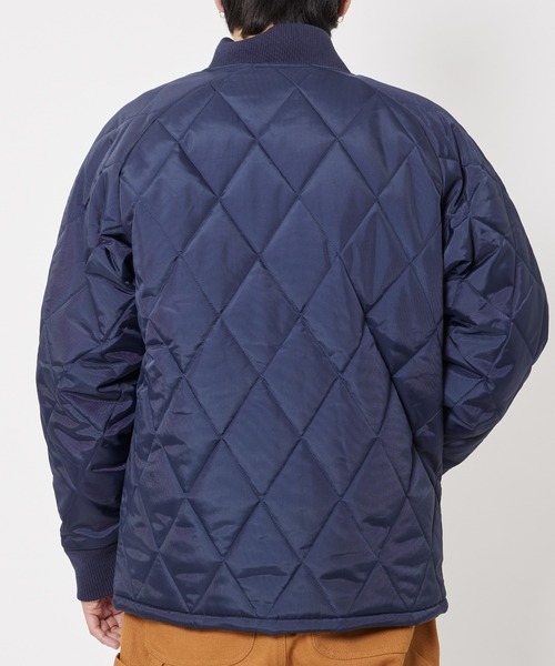 UNIVERSAL OVERALL(ユニバーサルオーバーオール)の「フリーザージャケット / ブルゾン FREEZER JACKET(ブルゾン・メンズ・ブラック/ダークネイビー・M/L/S/MEDIUM/LARGE)」の3枚目の写真