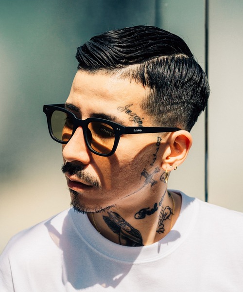 Subciety（サブサエティ）の「SUNGLASS-Bail-（サングラス・メンズ・ブルー/スモーク/ブラウン・FREE）」の2枚目の写真