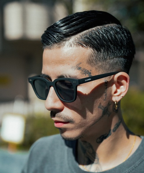 Subciety（サブサエティ）の「SUNGLASS-Bail-（サングラス・メンズ・ブルー/スモーク/ブラウン・FREE）」の3枚目の写真