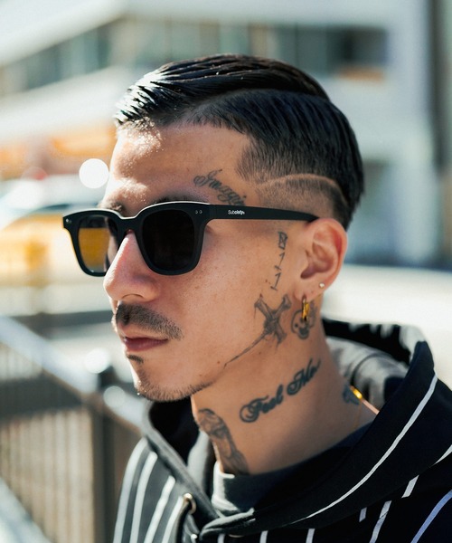 Subciety（サブサエティ）の「SUNGLASS-Bail-（サングラス・メンズ・ブルー/スモーク/ブラウン・FREE）」の4枚目の写真