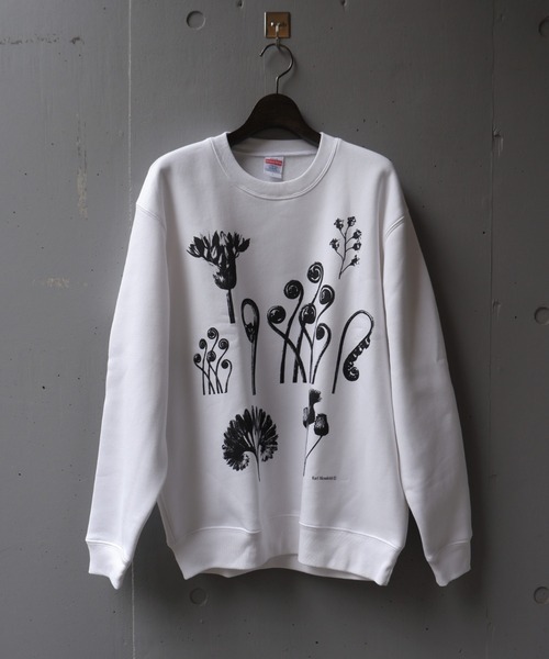 BEAVER(ビーバー)の「KARL BLOSSFELDT/カール・ブロスフェルト SWEAT SHIRT スウェット(スウェット・レディース・ホワイト・S/M/L/XL)」の5枚目の写真