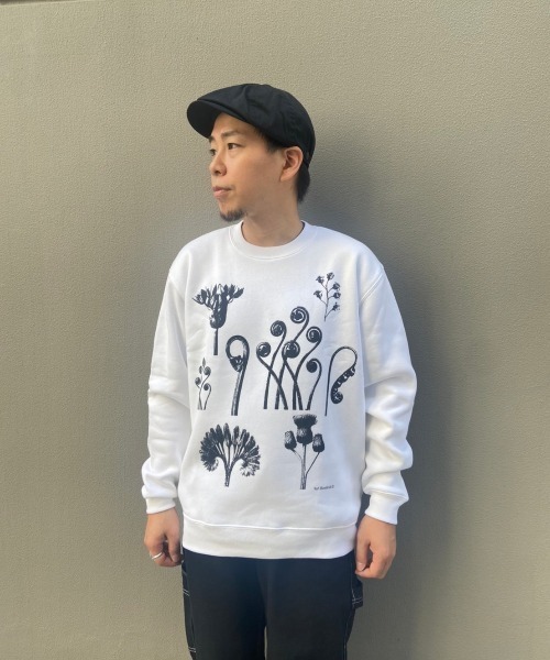 BEAVER(ビーバー)の「KARL BLOSSFELDT/カール・ブロスフェルト SWEAT SHIRT スウェット(スウェット・レディース・ホワイト・S/M/L/XL)」の8枚目の写真