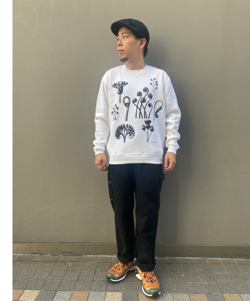 BEAVER(ビーバー)の「KARL BLOSSFELDT/カール・ブロスフェルト SWEAT SHIRT スウェット(スウェット・レディース・ホワイト・S/M/L/XL)」の9枚目の写真