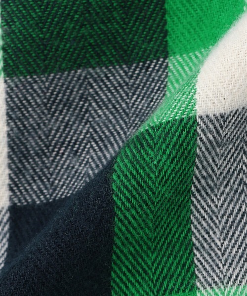 kladskap（クレードスコープ）の「リス衿チェックシャヅワンピース（ワンピース・キッズ・レッド/グリーン・120cm/100cm/110cm/90cm/80ｃｍ）」の8枚目の写真