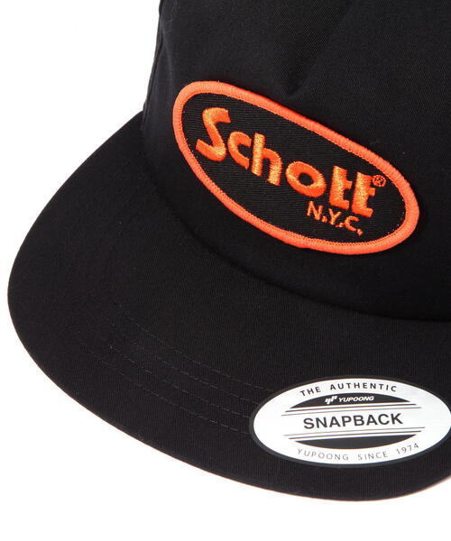 schott（ショット）の「【WEB LIMITED】Schott/ショット/OVAL LOGO CAP/オーバルロゴ キャップ（キャップ・メンズ・ブラック/チャコールグレー/ネイビー・FREE）」の21枚目の写真