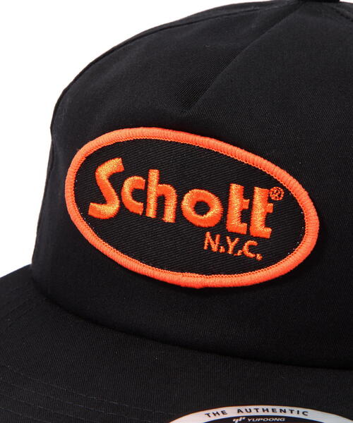 schott（ショット）の「【WEB LIMITED】Schott/ショット/OVAL LOGO CAP/オーバルロゴ キャップ（キャップ・メンズ・ブラック/チャコールグレー/ネイビー・FREE）」の12枚目の写真