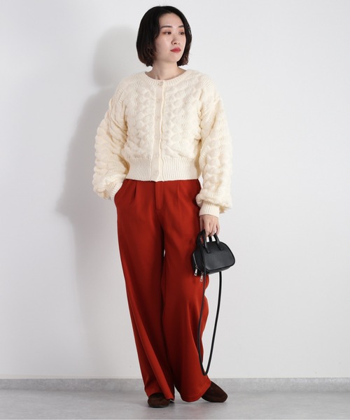 cepo（セポ）の「ポコポコニットカーディガン 2WAY（カーディガン