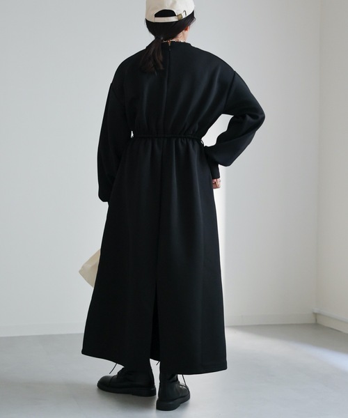 ap retro(アプレトロ)の「ウエストギャザーワンピース(ワンピース・レディース・ブラック/アイボリー/ブラック系その他/ホワイト系その他・FREE)」の21枚目の写真