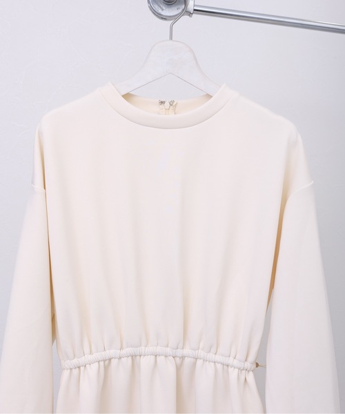 ap retro(アプレトロ)の「ウエストギャザーワンピース(ワンピース・レディース・ブラック/アイボリー/ブラック系その他/ホワイト系その他・FREE)」の22枚目の写真