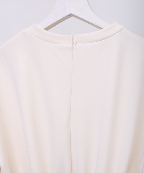 ap retro(アプレトロ)の「ウエストギャザーワンピース(ワンピース・レディース・ブラック/アイボリー/ブラック系その他/ホワイト系その他・FREE)」の16枚目の写真