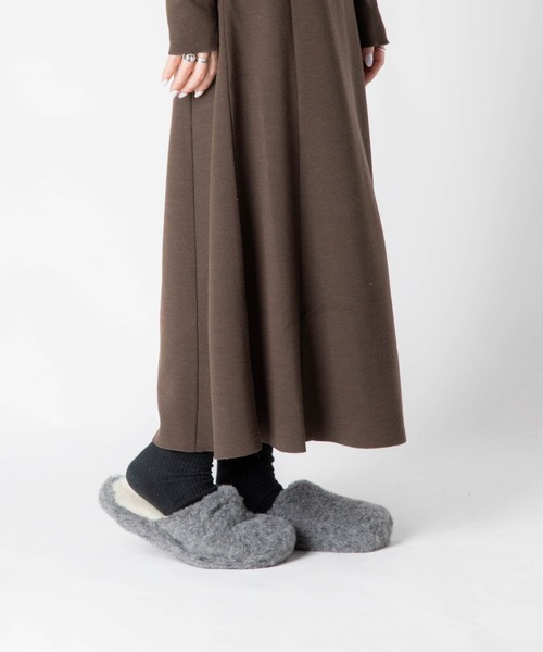 COLD BREAKER(コールドブレーカー)の「Coldbreaker BASIC SLIPPERS NO HEEL コールドブレイカー ウールパイル ルームシューズ スリッパ(サンダル・メンズ・ベージュ/グレー/ブラウン/カーキオリーブ/ブラウン系・41/37/39/43)」の8枚目の写真