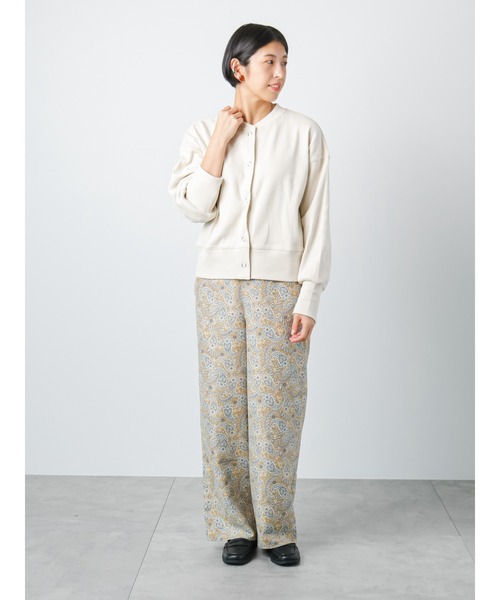 Lugnoncure（ルノンキュール）の「◎起毛ペイズリー柄パンツ（その他パンツ・レディース・オフホワイト/ベージュ/チャコール・ﾌﾘ-）」の17枚目の写真