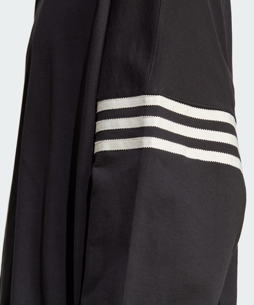 adidas（アディダス）の「アディカラー Neuclassics 長袖Tシャツ / ロンT / アディダスオリジナルス adidas Originals（Tシャツ/カットソー・メンズ・ブラック系その他/オフホワイト/オレンジ/ターコイズブルー・X-LARGE/MEDIUM/SMALL/X-SMALL/3XL/XX-LARGE/LARGE）」の9枚目の写真