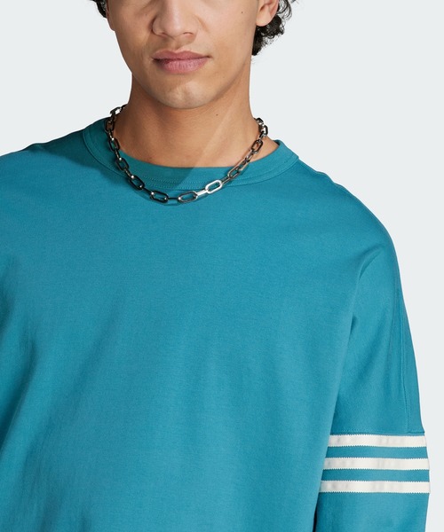 正品 adidas NEUCLASSICS Long-Sleeved T-shirt Adidas Original T-shirt Neuclassics