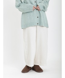 Samansa Mos2 | ウールライクカルゼ柄アソートワイドパンツ(その他パンツ)