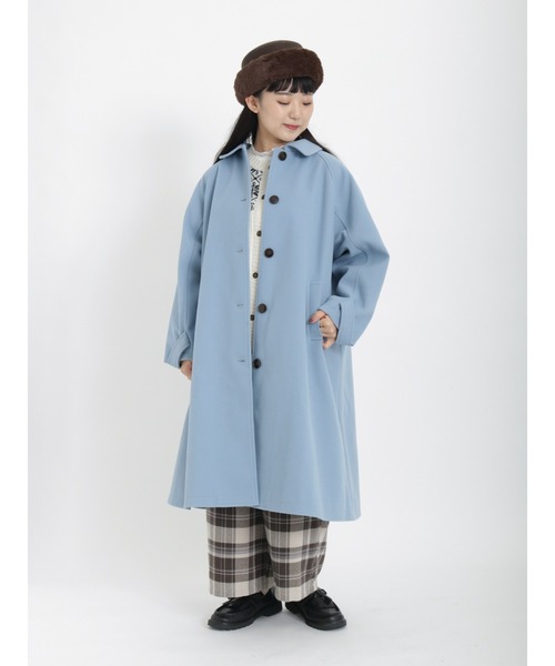 Samansa Mos2（サマンサ モスモス）の「ウールライクカルゼ柄アソートワイドパンツ（その他パンツ・レディース・チャコールグレー/グレー/ブラック/イエロー/キナリ・ﾌﾘ-）」の13枚目の写真