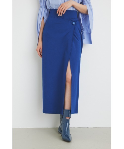 rienda(リエンダ)の「ラップハイウエストカットタイトスコショパンツ(その他パンツ・レディース・ダークグレー/ブルー/ライトベージュ・SMALL/MEDIUM)」の3枚目の写真