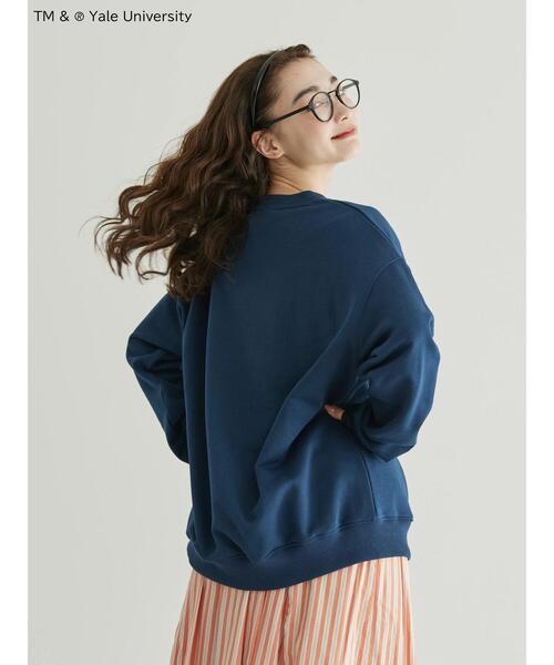 AMERICAN HOLIC(アメリカンホリック)の「TM&(R)Yale Universityスウェット(スウェット・レディース・ネイビー・M/L)」の12枚目の写真