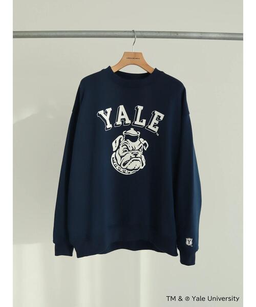 AMERICAN HOLIC(アメリカンホリック)の「TM&(R)Yale Universityスウェット(スウェット・レディース・ネイビー・M/L)」の3枚目の写真