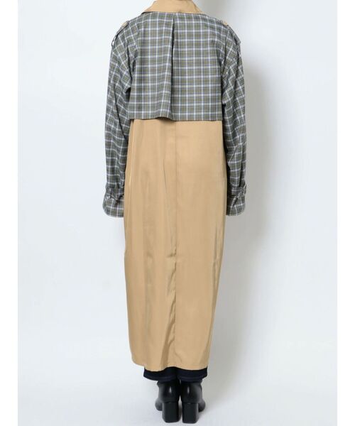 jouetie（ジュエティ）の「3WAYトレンチコート【スプリングコート】（トレンチコート・レディース・ブラック/ベージュ/ブルー・MEDIUM）」の22枚目の写真