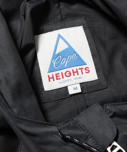 Cape HEIGHTS（ケープハイツ）の「Cape Heights/ケープハイツ SOLVERSTONE ナイロンジャケット マウンテンパーカー ワンポイント ロゴ（ナイロンジャケット・メンズ・オリーブ/ブラック・S/M/L）」の21枚目の写真