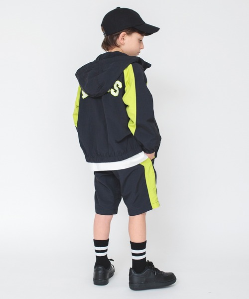 LOGOS（ロゴス）の「【LOGOS】branshes限定　ウィンドブレーカー（ナイロンジャケット・キッズ・ベージュ/ブラック・150/100/120/110/130/140）」の8枚目の写真